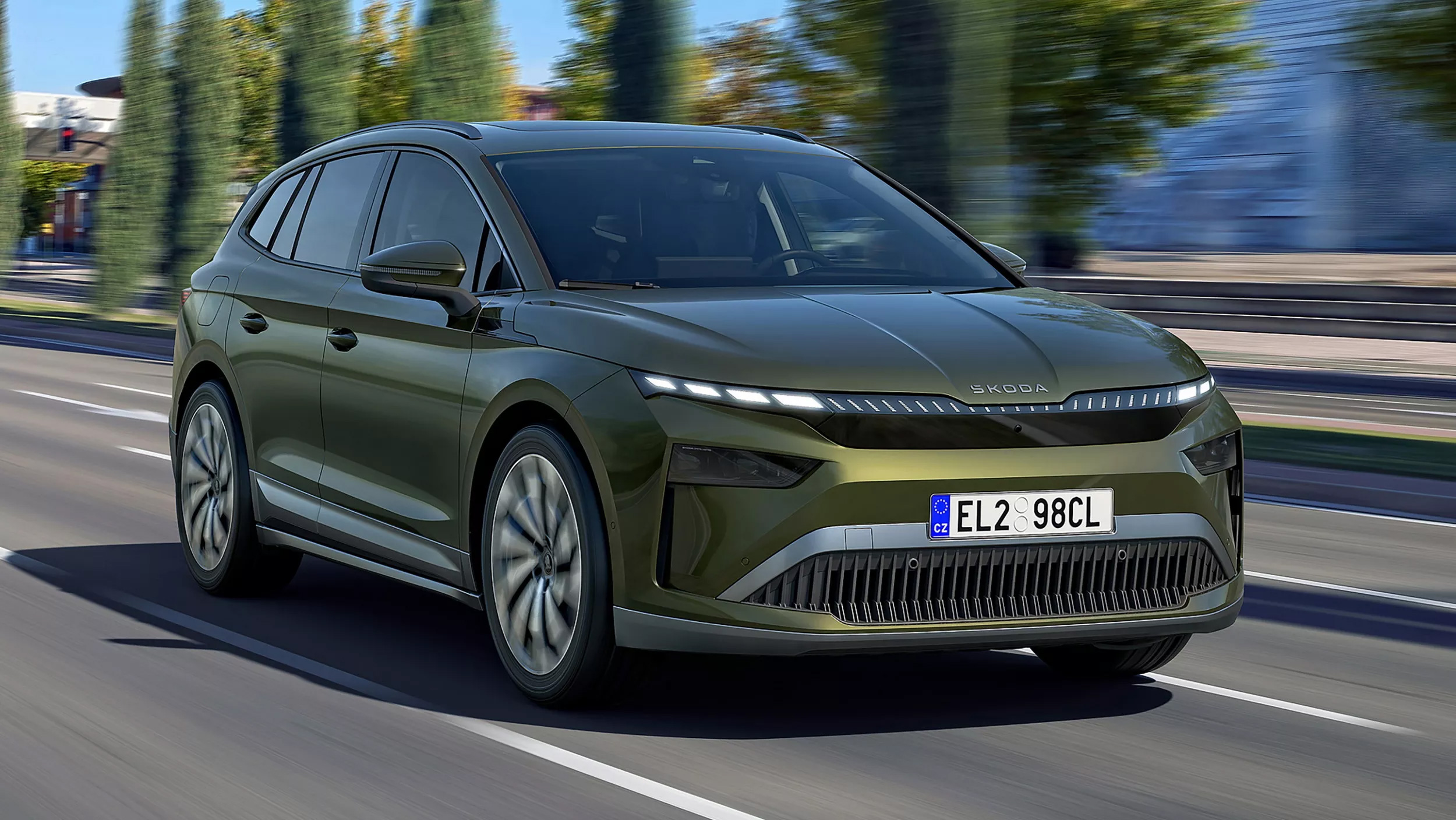 Skoda Enyaq 2025 bản nâng cấp trình làng