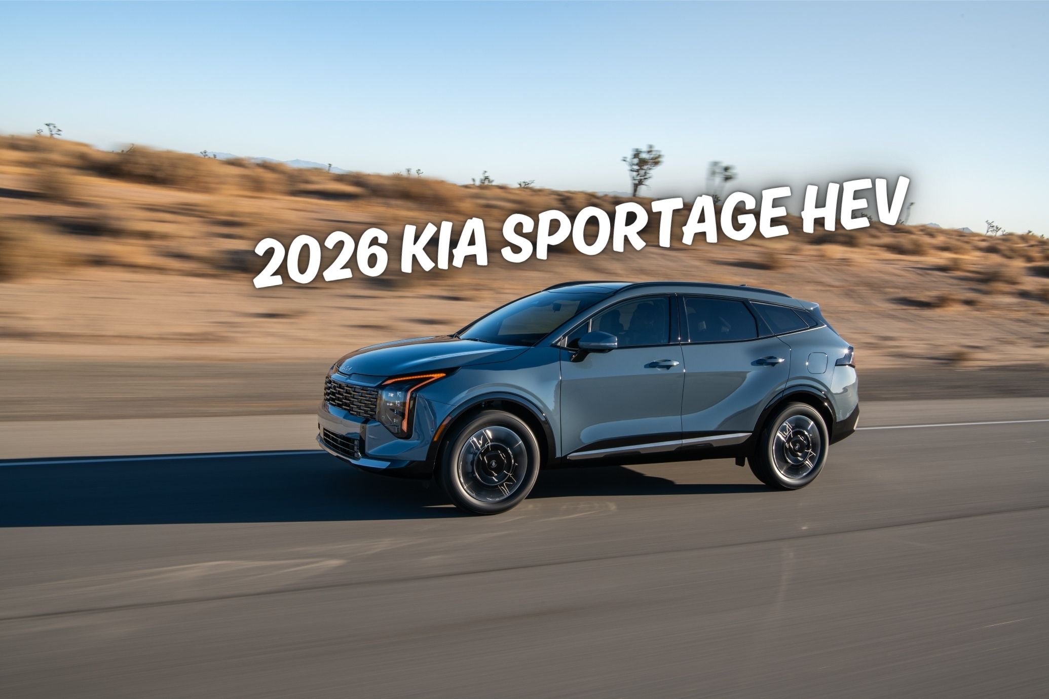 Kia Sportage HEV 2026 facelift ra mắt, giá khởi điểm từ 30.290 USD
