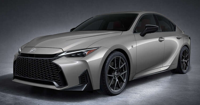 Lexus IS 2026 facelift trình làng: Ngoại thất hầm hố, nội thất 12,3 inch, có bản hybrid