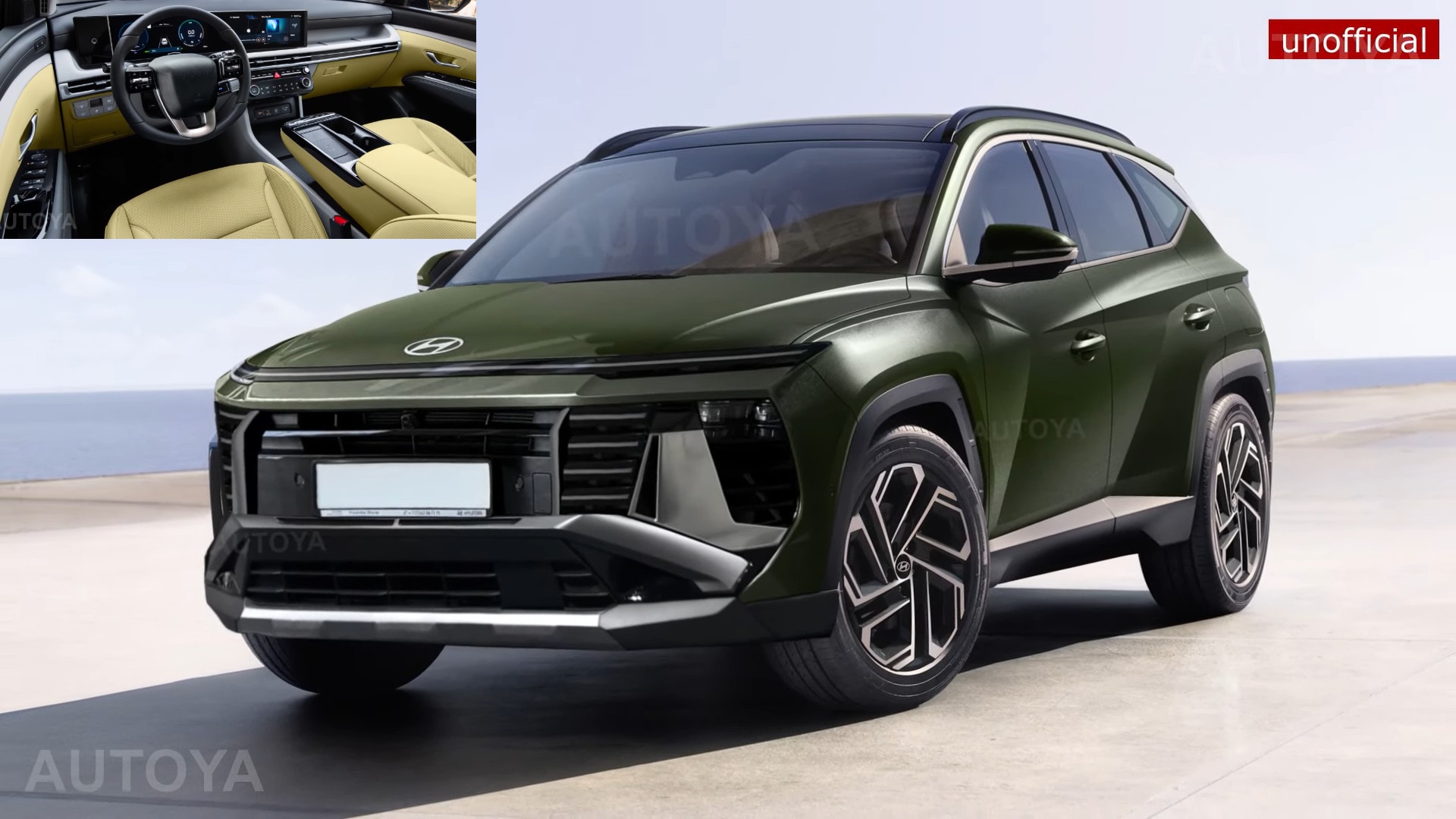 Đây có thể là thiết kế của Hyundai Tucson 2026 nâng cấp: Hiện đại hơn, táo bạo hơn