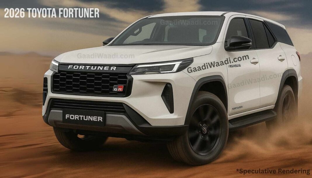 Xem trước Toyota Fortuner 2026: Thiết kế sắc sảo, nội thất theo phong cách Land Cruiser Prado