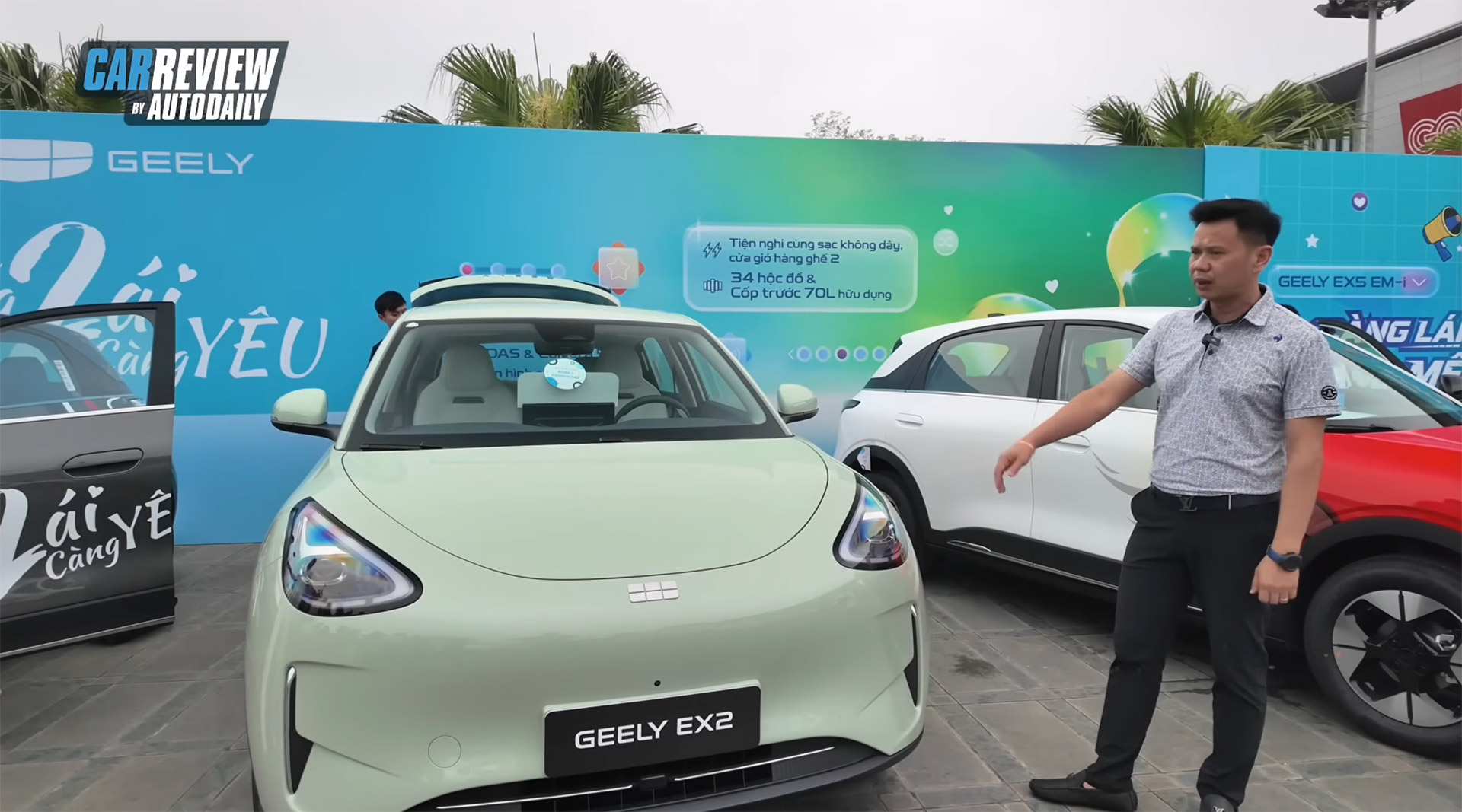 Geely EX2 - Xe thuần điện giá từ 459 triệu vừa ra mắt tại Việt Nam!