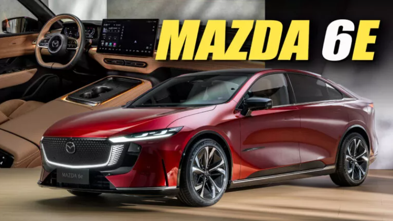 Mazda 6e EV 2026 Ra M t T i Ch u u C nh Tranh Tesla Model 3 