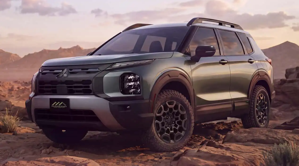 Mitsubishi Outlander 2028 có thêm phiên bản off-road, thiết kế hầm hố và chế độ lái chuyên dụng