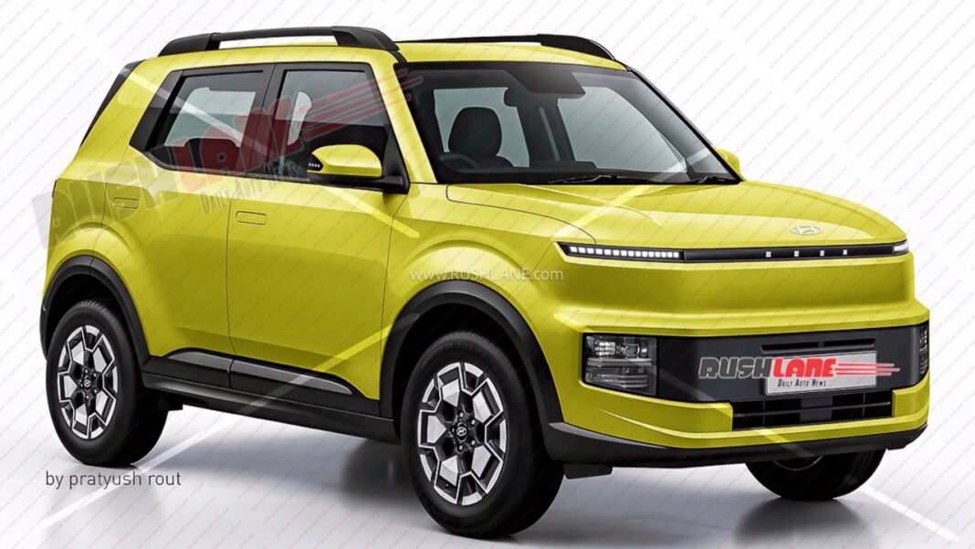 Xem trước mẫu SUV điện mới của Hyundai: Thiết kế mạnh mẽ, nhỏ hơn Creta