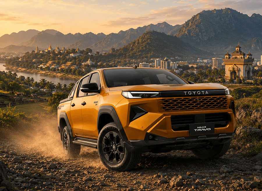 Toyota chuẩn bị xây nhà máy đầu tiên tại Lào, lắp ráp Hilux và Fortuner từ 2028