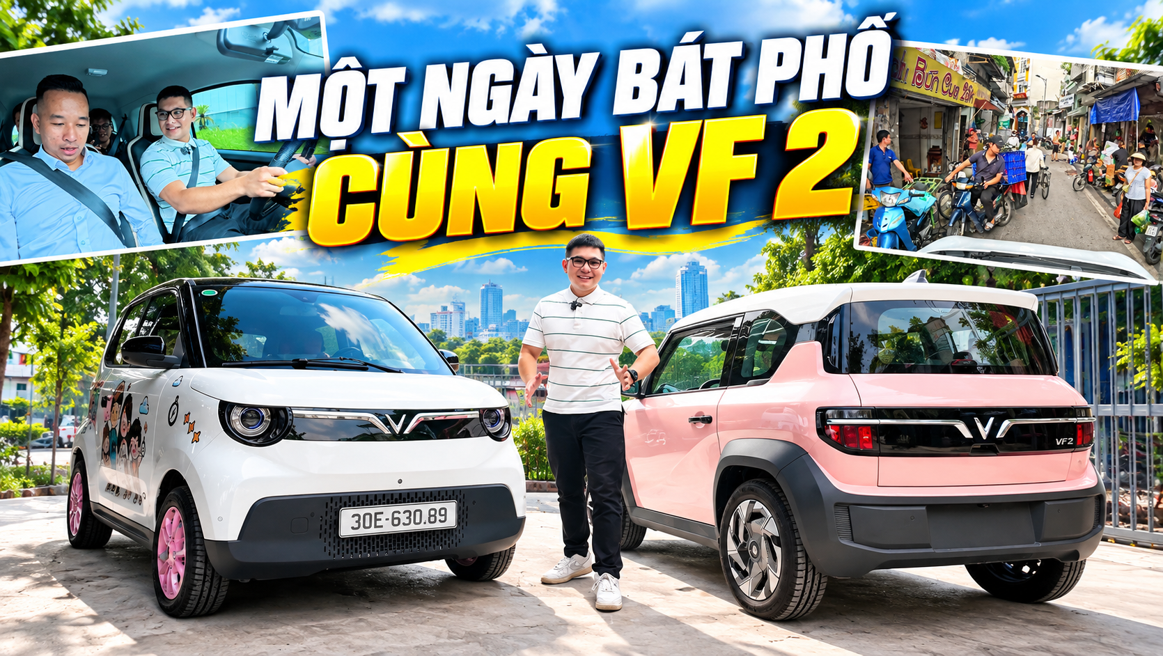 Một ngày "bát phố" cùng VF 2: Thực sự tiện dụng!