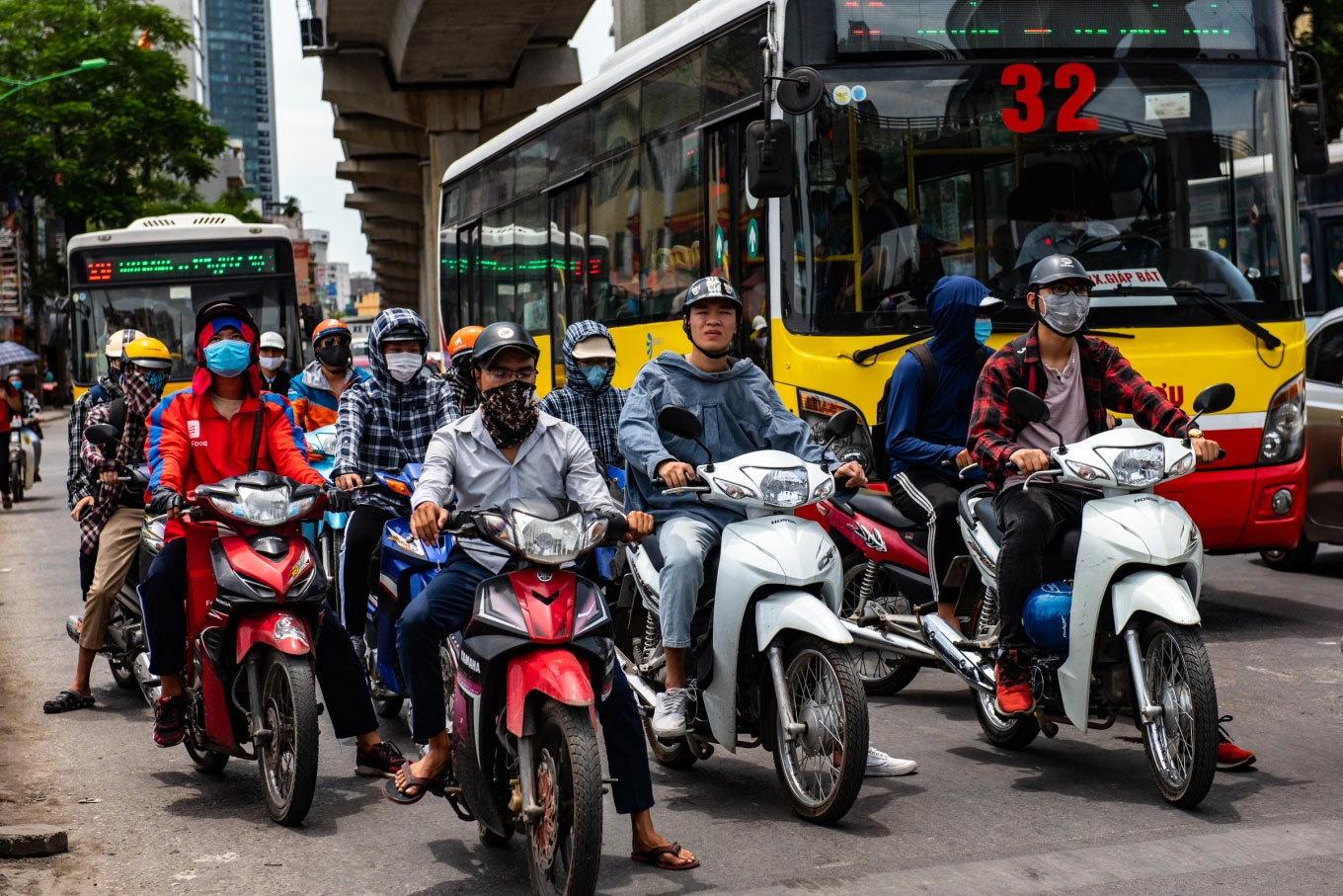Đề xuất giãn lộ trình kiểm định khí thải xe máy